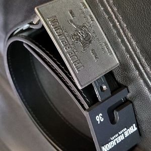 True Religion Belt Size 36